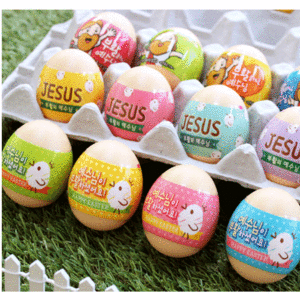 부활절 달걀 수축필름 (24매)_부활의 예수님(JESUS)