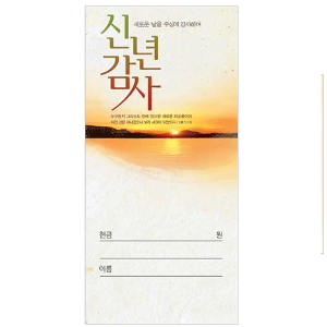 진흥 신년감사헌금봉투-3016 (1속 100장)