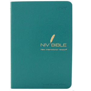 NIV BIBLE (소단본/색인/무지퍼/스키바텍스/블루 그린) 