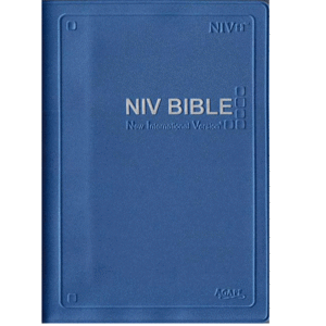 영문 NIV성경(특소/단본/색인/비닐/무지퍼/블루)