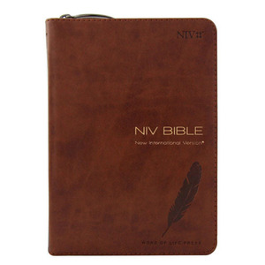 NIV BIBLE (소단본/색인/지퍼/브라운)  